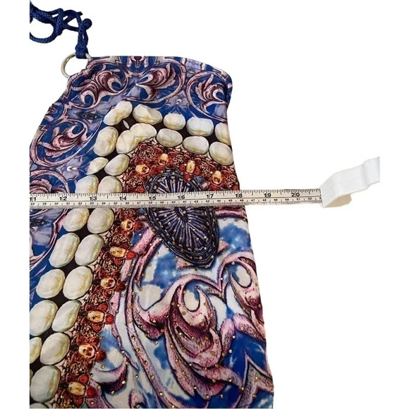 WOMENS Maxi High-low Halter Handkerchief Long Dress - Picture 6 of 11